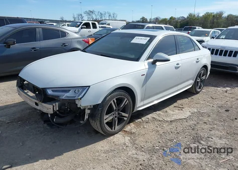 2018 Audi A4 2.0T Tech Ultra Premium/2.0T Ultra Premium from USA, damaged, VIN WAULMAF45JA168601